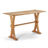 Frontgate Teak Farmhouse Bar Table