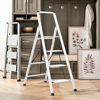 Frontgate Ultralight Slimline 4 Step Stool In White
