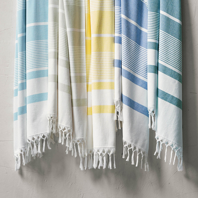 Frontgate Turkish Beach Towel In Pool