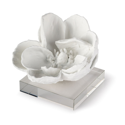 Frontgate Magnolia On Crystal Plinth