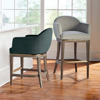 FRONTGATE BLANCHETT SWIVEL BAR & COUNTER STOOL