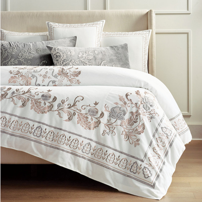 Frontgate Aviana Bedding In Blush Gray