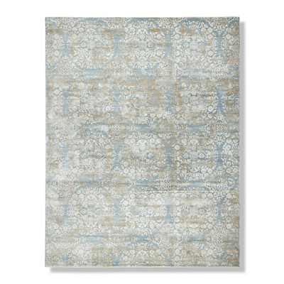 Frontgate Sancerre Performance Area Rug In Silver