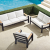 Frontgate Calhoun 3-pc. Sofa Set In Aluminum