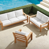 Frontgate Calhoun 3-pc. Sofa Set In Natural Teak