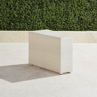 Frontgate Pasadena Ii End Table In Ivory Finish
