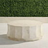 Frontgate Henley Coffee Table In Stone