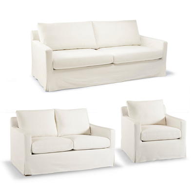 Frontgate Emerson Tailored Furniture Covers In Sand