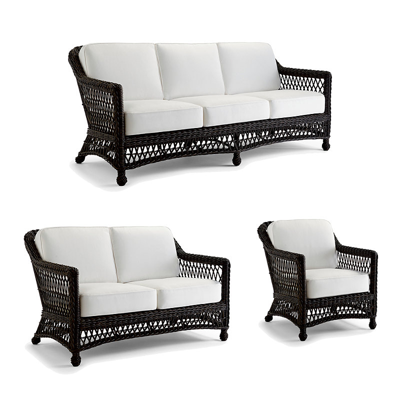 Frontgate Hampton Tailored Furniture Covers In Gray