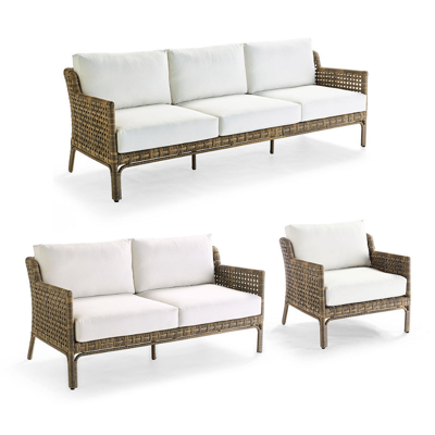 Frontgate Seton Tailored Furniture Covers In Sand