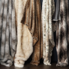 Frontgate Luxury Faux Fur Throw In Coyote