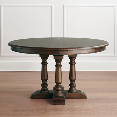 Frontgate Nicola Round Expandable Dining Table