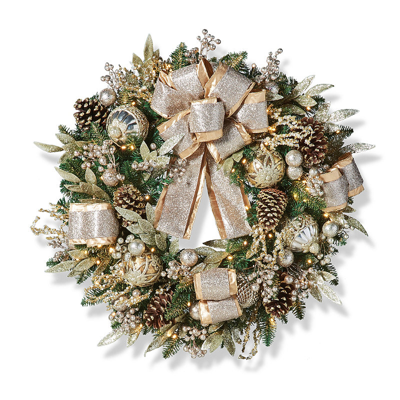 Frontgate Gilded Elegance Wreath