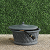 Frontgate Basketweave Hose Pot
