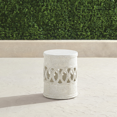 Frontgate Tulia Accent Stool