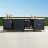 Frontgate Westport 3-pc. Outdoor Kitchen Set In Aluminum