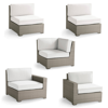 Frontgate Palermo 5-pc. Modular Set In Dove Finish