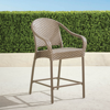 Frontgate Set Of 2 Cafe Counter Stools In White