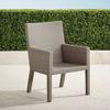 Frontgate Set Of 2 Palermo Dining Arm Chair In Dove Finish