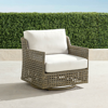FRONTGATE SETON SWIVEL LOUNGE CHAIR WITH CUSHIONS
