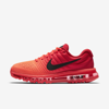 Nike Air Max 2017 "bright Crimson" Sneakers In Red