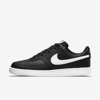 Nike Men's Court Vision Low Next Nature Shoes In Black