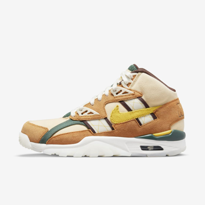 Nike Air Trainer Sc High "canvas/ Cider" Sneakers In Canvas,cider,noble Green,pollen