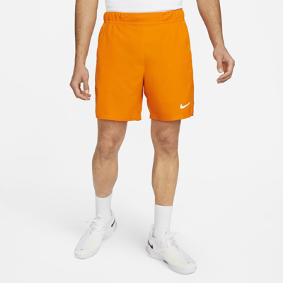Nike Court Dri-fit Victory Men's 7" Tennis Shorts In Orange