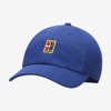 Nike Court Heritage86 Logo Tennis Hat In Deep Royal Blue