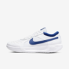 Nike Court Zoom Lite 3 Men's Hard Court Tennis Shoes In White,deep Royal Blue