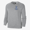 Nike Women's College (duke) Fleece Sweatshirt In Grey