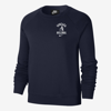 Nike College Women's Fleece Sweatshirt In Navy