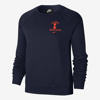 Nike College Women's Fleece Sweatshirt In Navy