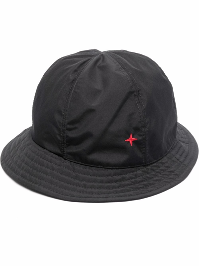 Stone Island Reversible Black Gore-tex 3l Bucket Hat In Schwarz | ModeSens