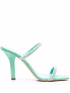 Paris Texas Holly Linda Embellished Sandals In Grün