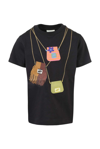 FENDI FENDI KIDS BAG PRINTED CREWNECK T