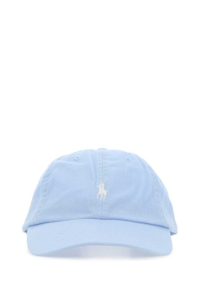 Polo Ralph Lauren Light Blue Logo-embroidered Twill Cap