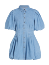 Jonathan Simkhai Ciara Denim Dress In Naples Light