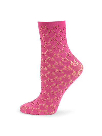 Falke Emotion Mesh Socks In Hot Pink