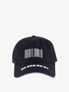 Vtmnts Brim Curve Embroidered Ventilation Hat In Black