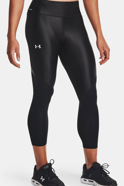 Under Armour Iso-chill Run 7/8 Tights In Black