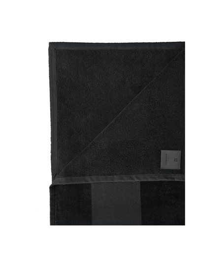 Givenchy Cotton Beach Towel In Black