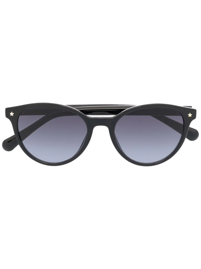 Chiara Ferragni Cat-eye Frame Sunglasses In Black