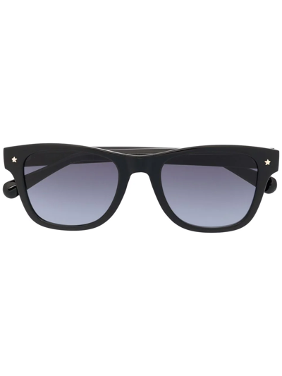 Chiara Ferragni Square Frame Sunglasses In Black