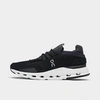 On Cloudnova Mesh And Neoprene Running Sneakers In Phantom/white