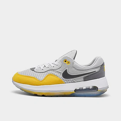 Nike Big Kids' Air Max Motif Casual Shoes In Photon Dust/black/grey Fog/light Smoke Grey