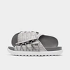 Nike Men's Asuna 2 Slide Sandals From Finish Line In Grey/white