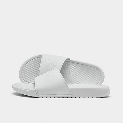 Nike Women's Victori One Shower Slide Sandals From Finish Line In White