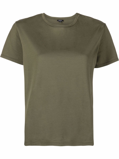 Aspesi Jersey-knit T-shirt In Grün