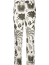 P.a.r.o.s.h Graphic-print Trousers In Nude